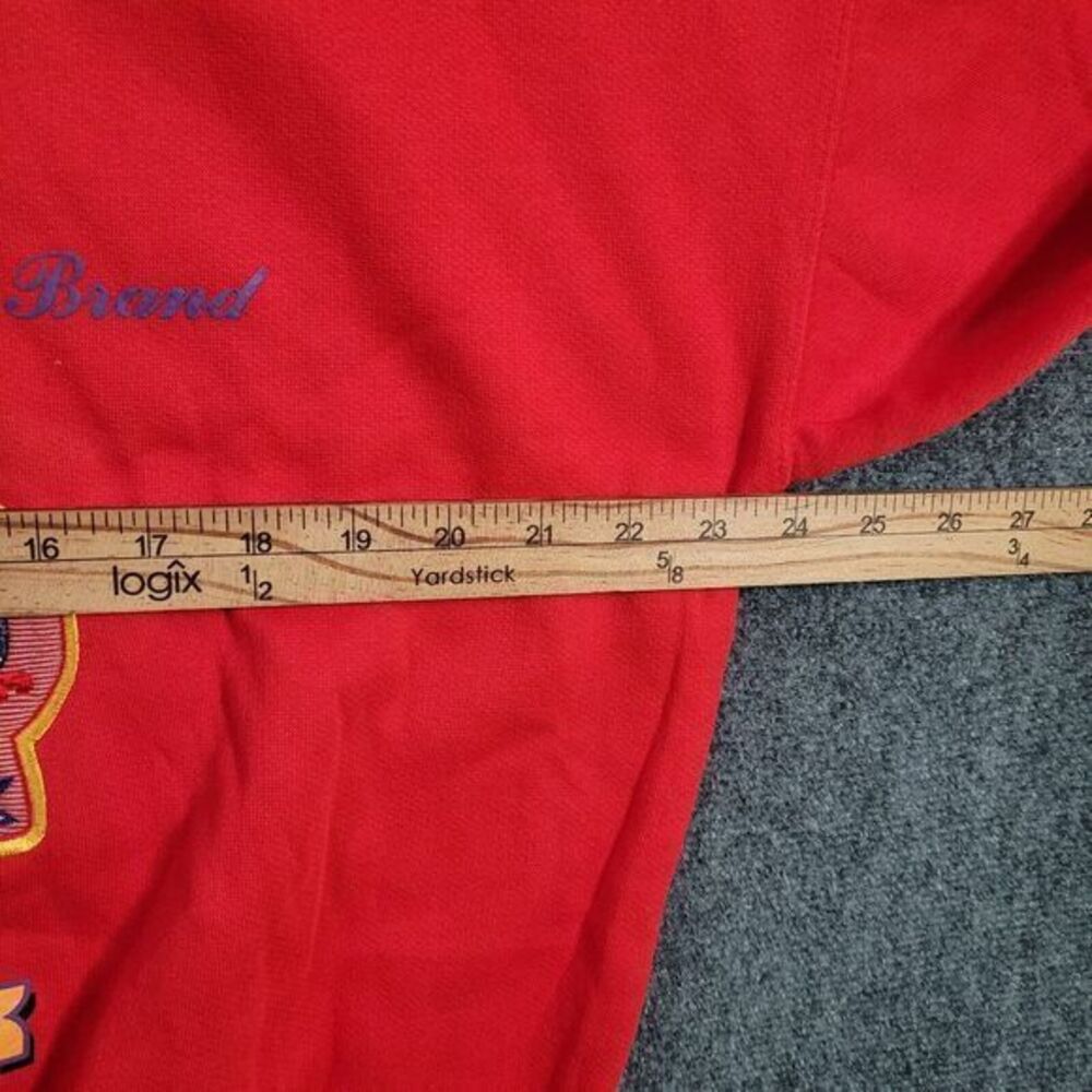 Vintage Reebok Sport Sweatshirt Mens M Dead Stock‎ Embroidered Qtr Zip NWT - Picture 6 of 9